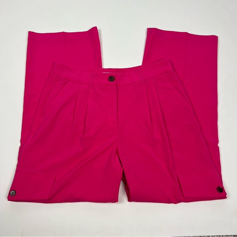 B. Young NWT Bydanta Cargo Pants Trousers Raspberry Sorbet Size 42